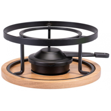 Réchaud « Oak » Ø 20,5 cm, avec brûleur à pâte noir